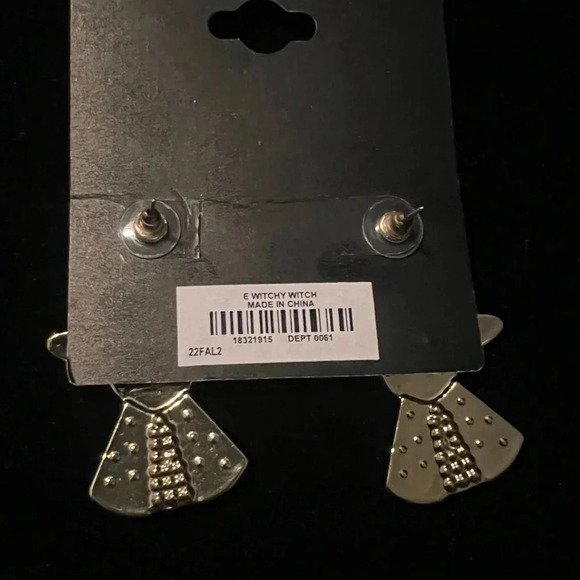 NWT Torrid Witchy Witch Halloween Earrings - Picture 2 of 5